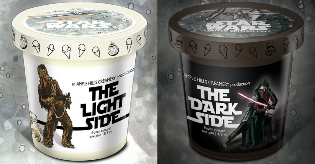 The official Star Wars Ice Cream