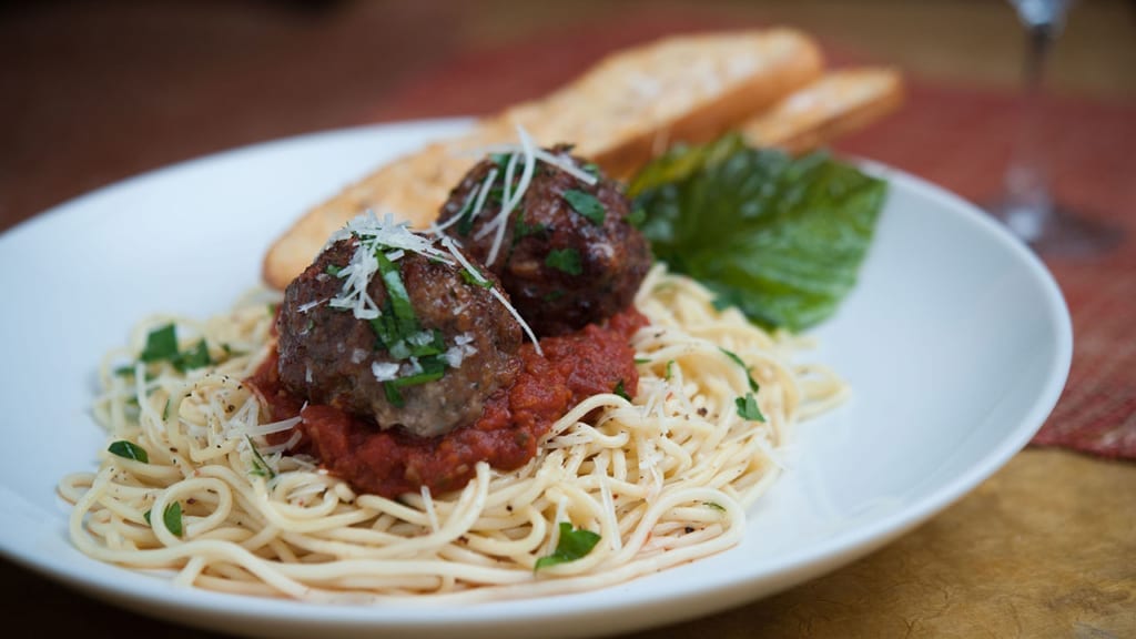 Spaghetti and Meatballs