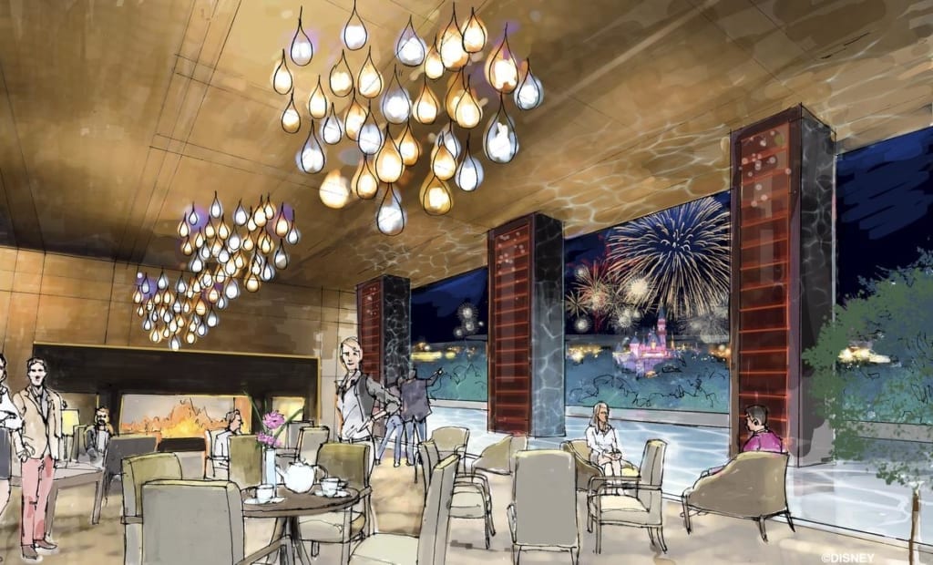 disneyland luxury hotel concept art