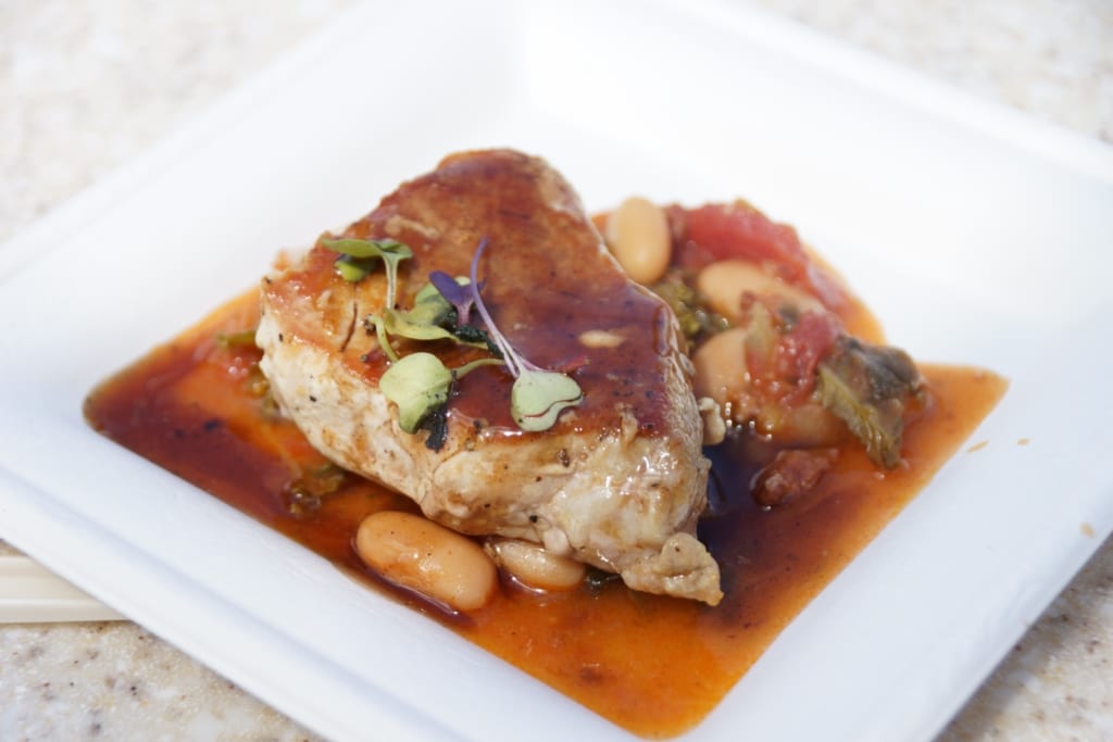 Food and Wine 2016, Wine and Dine Studio - Pork Tenderloin, Must Try Epcot Food and Wine 2016