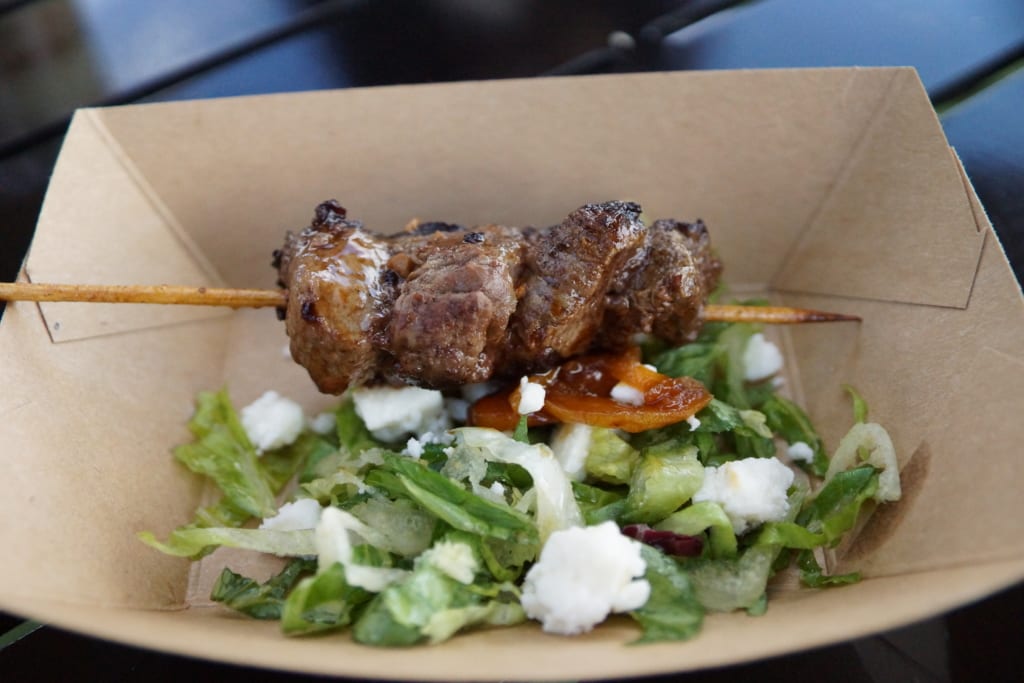 Beef Skewer at The Chew Collective