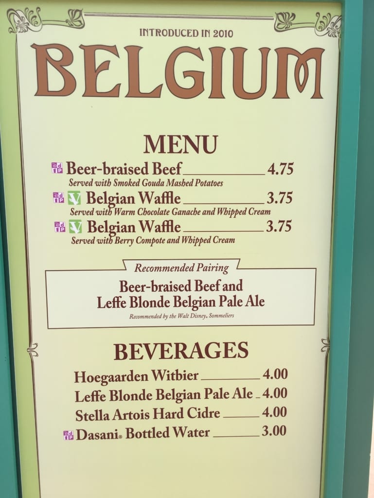 Belgium Review: 2016 Epcot Food and Wine Festival