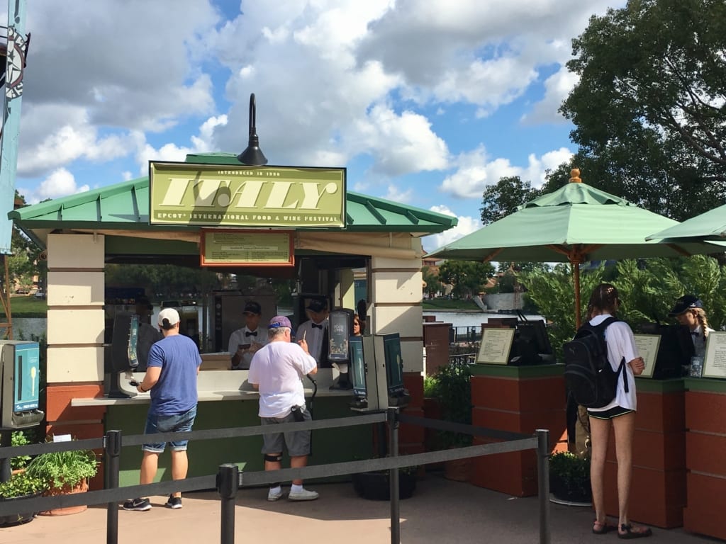 Italy Review: 2016 Epcot Food and Wine Festival