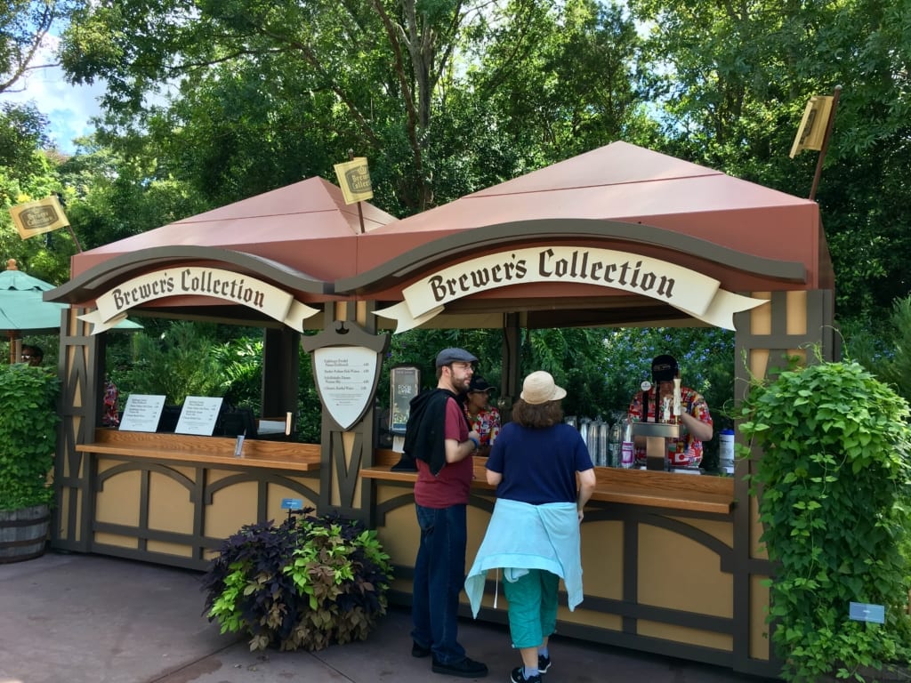 Pomegranate Beer Review 2017 Epcot Food and Wine Festival Brewer's Collection Booth