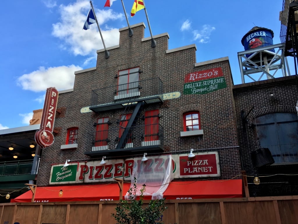 PizzeRizzo, hollywood studios, PizzeRizzo menu details