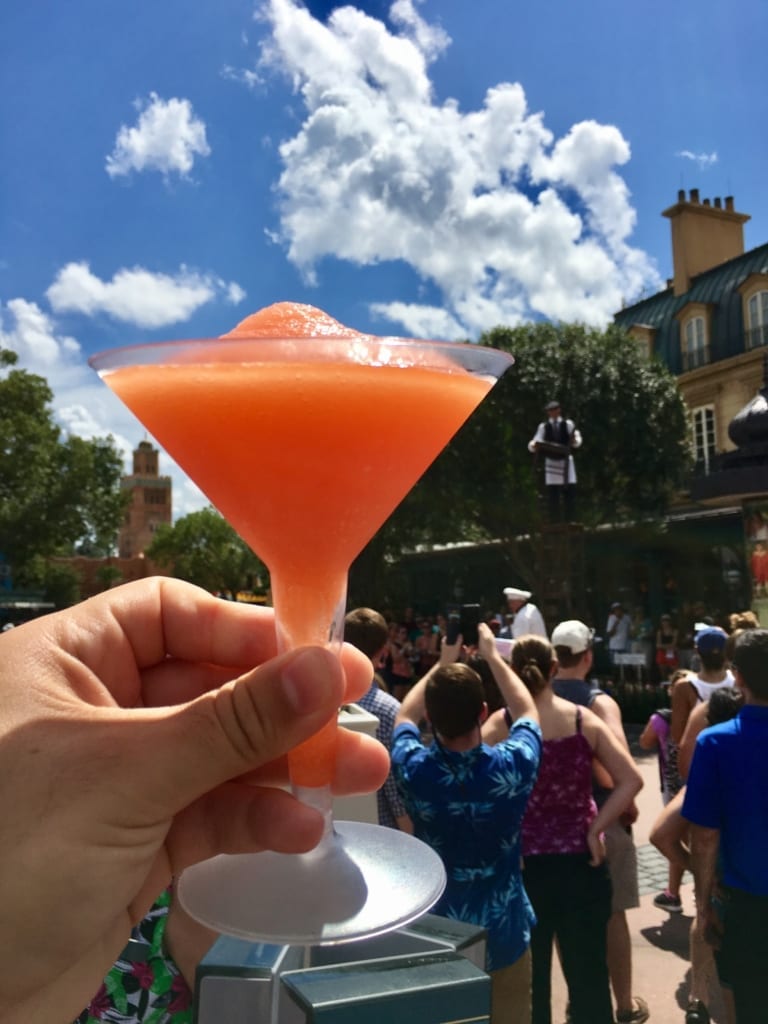 Food and Wine 2016, France - La Passion Martini Slush, Must Try Epcot Food and Wine 2016