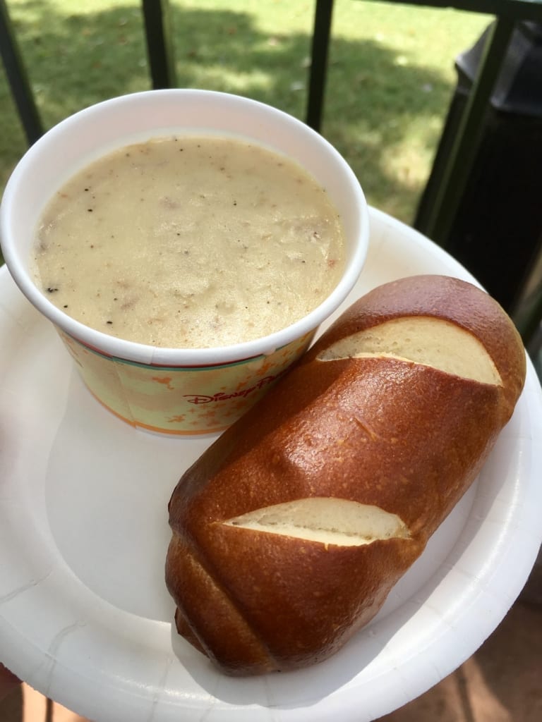 Food and Wine 2016, Canada - Cheddar Cheese Soup, Must Try Epcot Food and Wine 2016