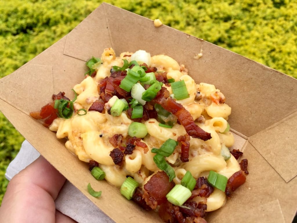 Food and Wine 2016, Farm Fresh - Loaded Mac and Cheese, Must Try Epcot Food and Wine 2016