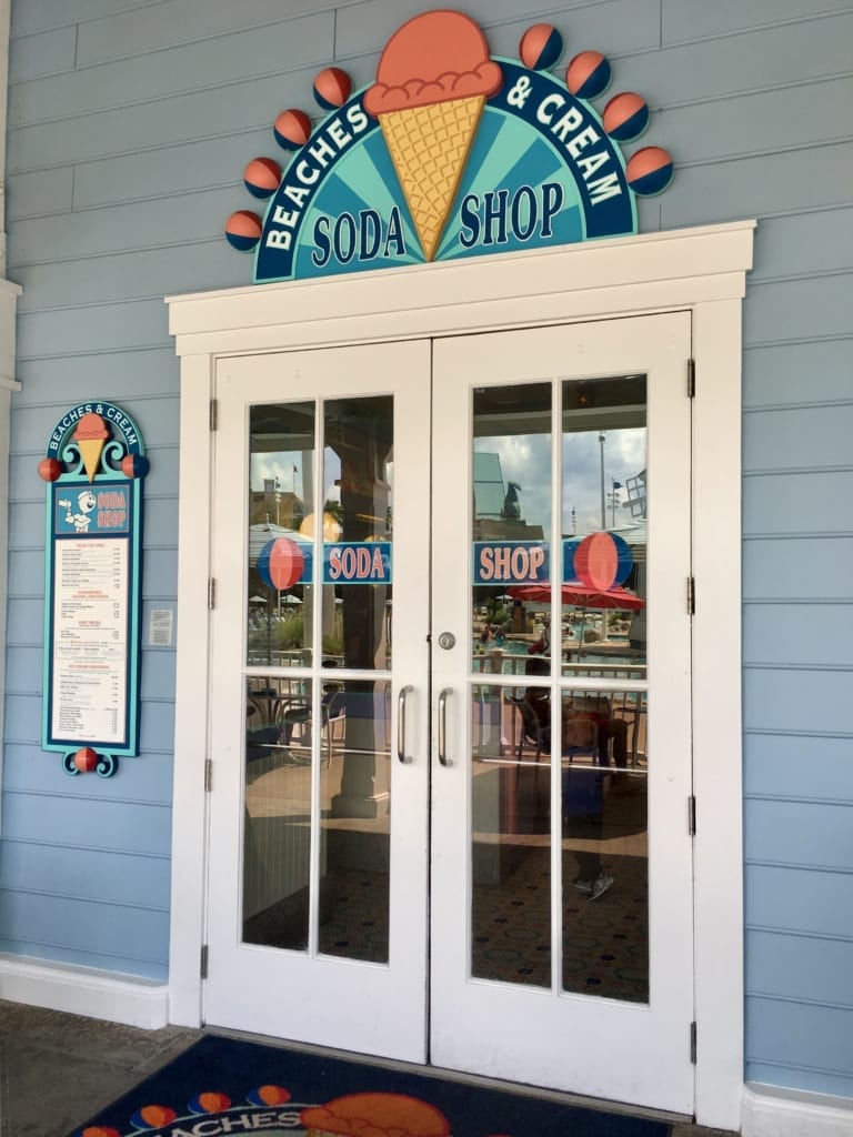 Beaches and Cream review entrance