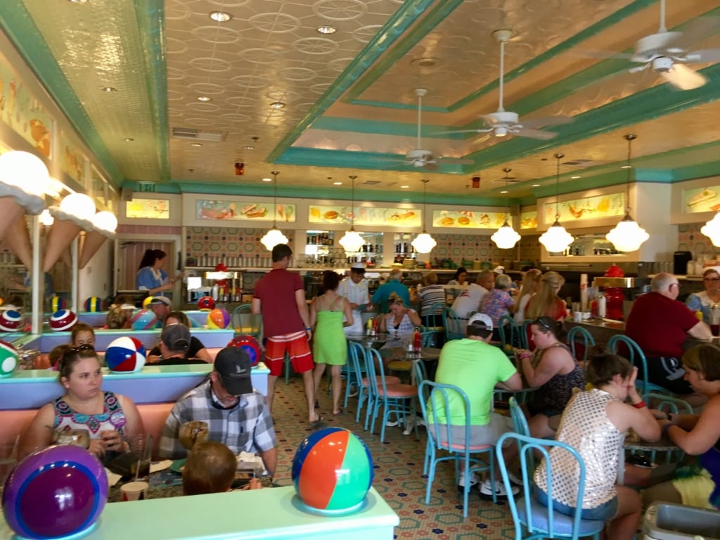Beaches and Cream interior