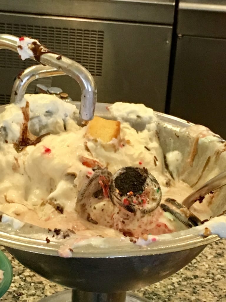 Beaches and Cream review kitchen sink finished