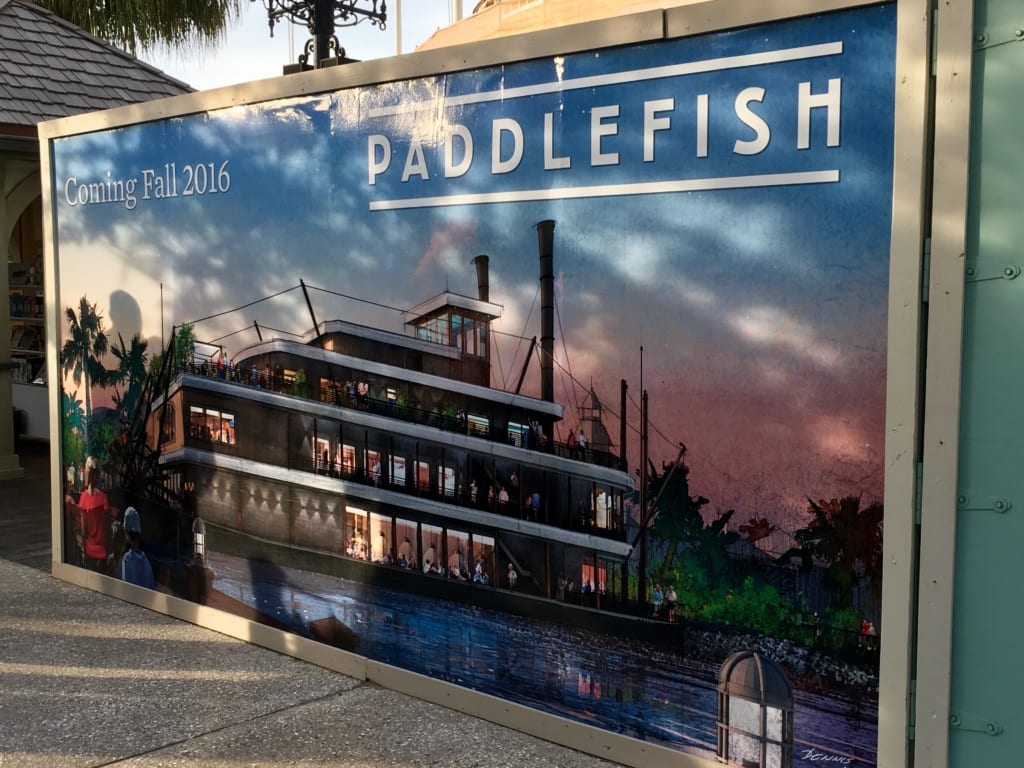 Paddlefish Menu Preview