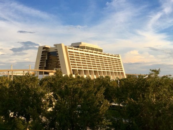 Walt Disney World Contemporary Resort distance