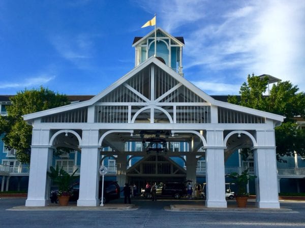 Disney's Beach Club entrance