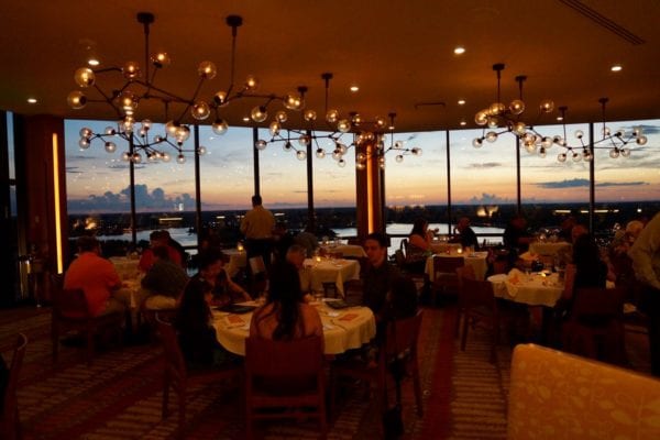 California Grill Main Dining Room lights