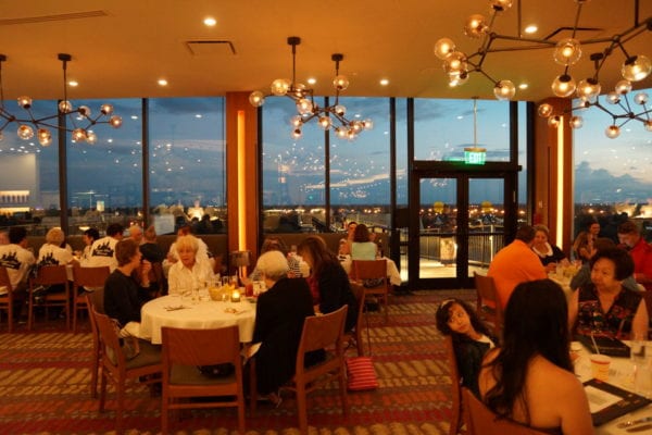 California Grill Main Dining Room Sunset