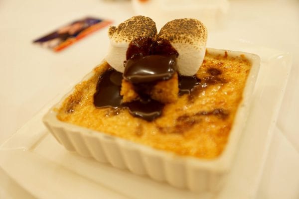 California Grill Review Smores Creme Brulee