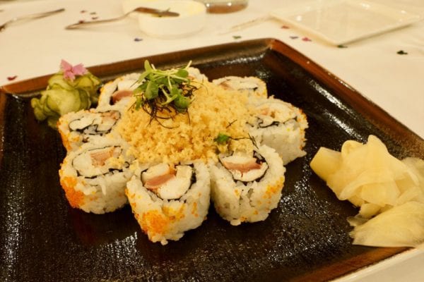 California Grill Review Spicy Kazan Roll