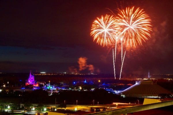 California Grill Wishes Fireworks