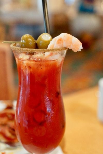 Cape May Cafe Breakfast Review bloody mary close