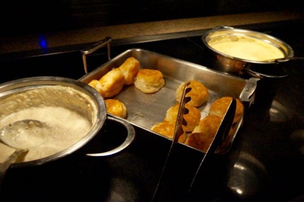 Cape May Cafe Breakfast Review buffet biscuits and gravy