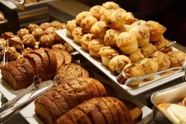 Cape May Cafe Breakfast Review mini muffins