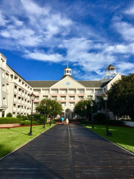 Disney's Yacht Club Resort Back entrance