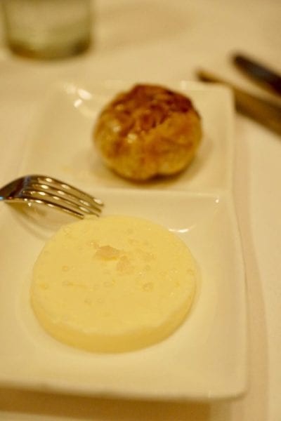 Yachtsman Steakhouse Full Review butter and roasted garlic clove