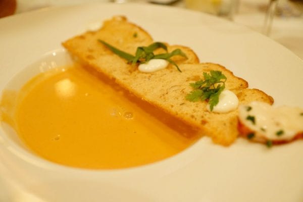 Yachtsman Steakhouse Full Review lobster bisque