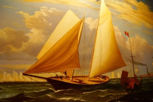 Yachtsman Steakhouse Full Review yacht painting