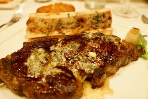 Yachtsman Steakhouse Full Review prime rib eye steak close