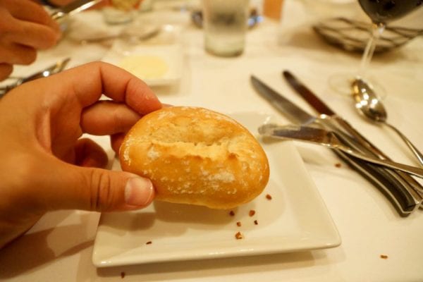 Yachtsman Steakhouse Full Review dinner roll