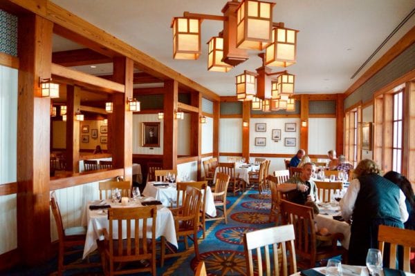 Yachtsman Steakhouse Full Review side dining room