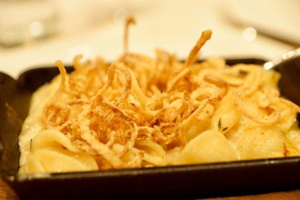 Yachtsman Steakhouse Full Review truffle mac and cheese plate close