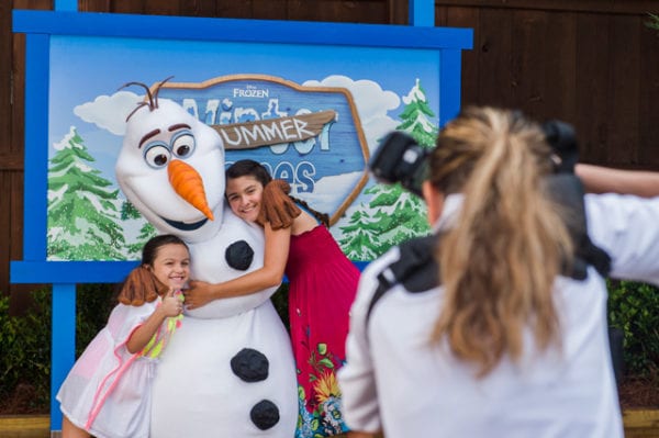 Frozen Summer Games olaf