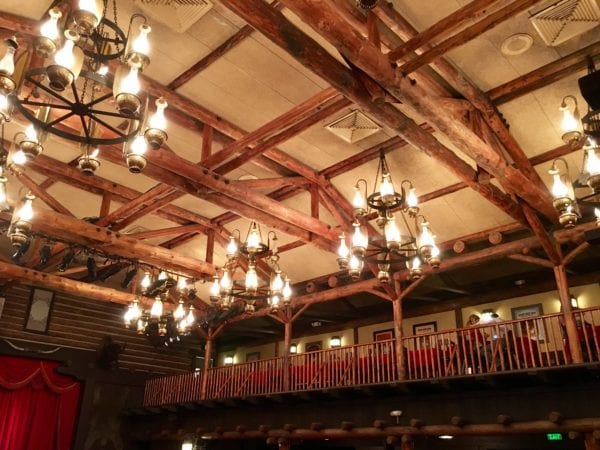 Hoop Dee Doo Musical Revue Full Review Main Dining Hall Ceiling