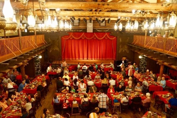 Hoop Dee Doo Musical Revue Full Review Main Dining Hall Upper View