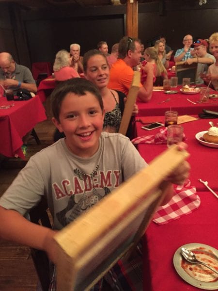 Hoop Dee Doo Musical Revue Full Review Ryan playing washboard 2