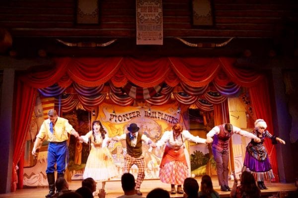 Hoop Dee Doo Musical Revue Full Review performers bow