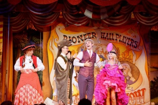 Hoop Dee Doo Musical Revue Full Review performers vonunteer dancer