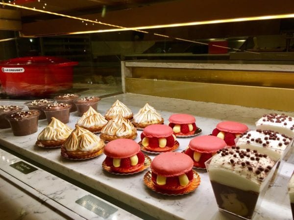Les Halles Boulangerie Patisserie Bakery Display Case Desserts