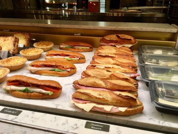Les Halles Boulangerie Patisserie Bakery Sandwiches Case