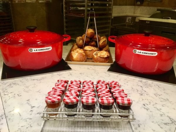 Les Halles Boulangerie Patisserie Review Jams, Bread Bowls and Le Creuset Pots