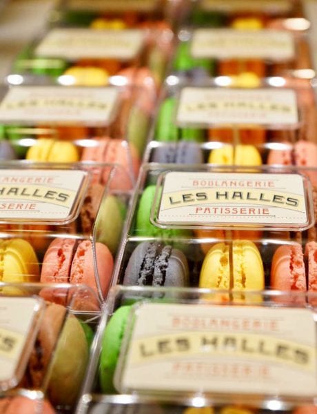 Les Halles Boulangerie Patisserie Review Macarons Display 2