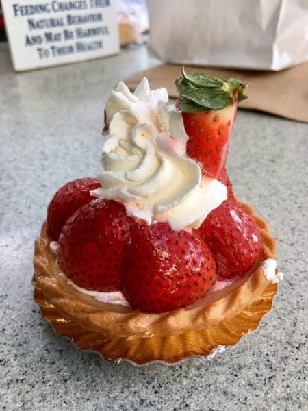 Les Halles Boulangerie Patisserie Review Strawberry Tart Fraises
