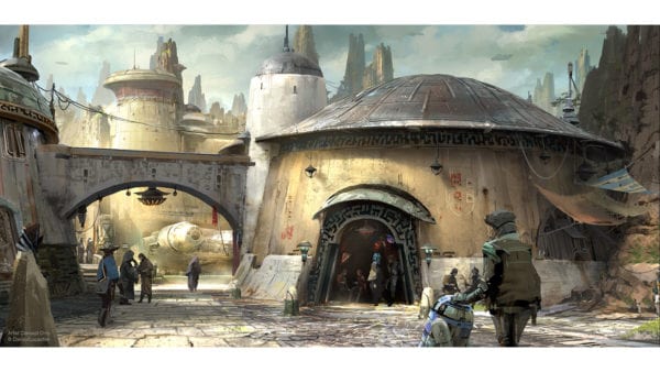 New Star Wars Land concept art