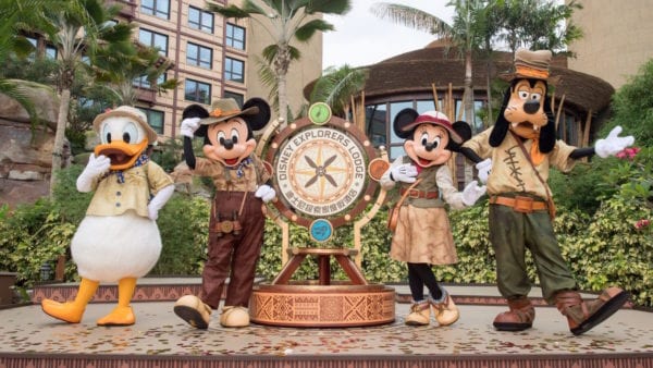 Disney Explorers Lodge Opening
