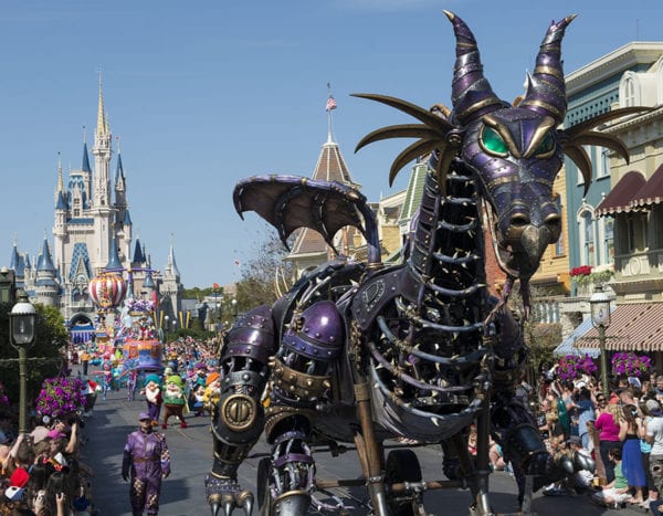 Festival of the Fantasy Parade Time