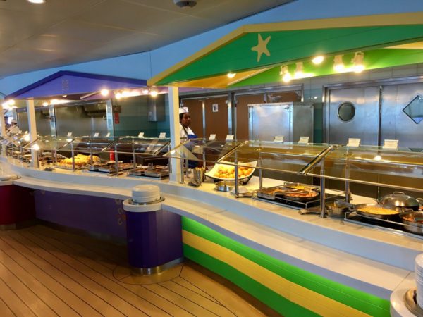 Disney Cruise Cabanas Lunch Review Buffet Close