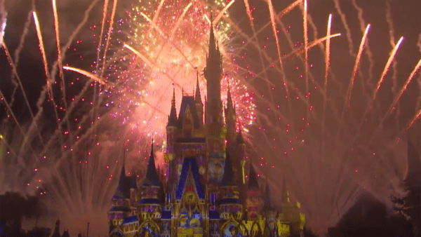 Happily Ever After Fireworks Rehearsal